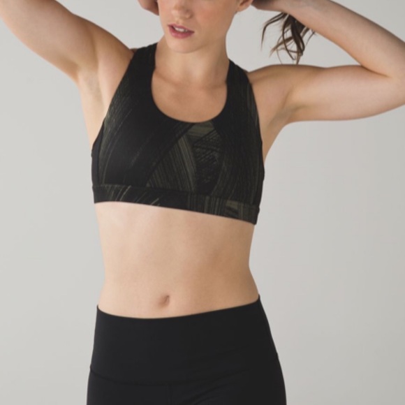 Lululemon All Sport Bra 3 Strap Sz 8 - Picture 3 of 8